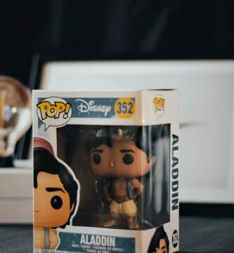 a box with a pop vinyl figure inside of it